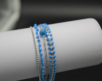 Bracelet turquoise MULTISTRAND M153