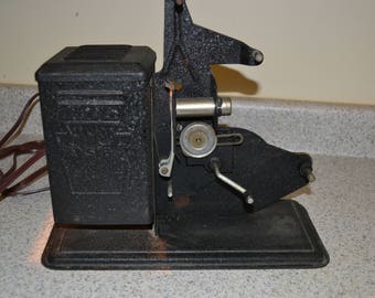 Vintage Keystone 16MM Projector, 1920s or older,Black Tin