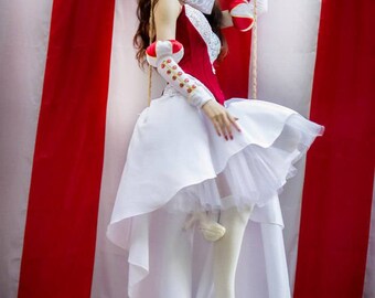 Burlesque costume, Halloween Costume,Circus Carnival Costume.showgirl costume,vintage costume,pin up