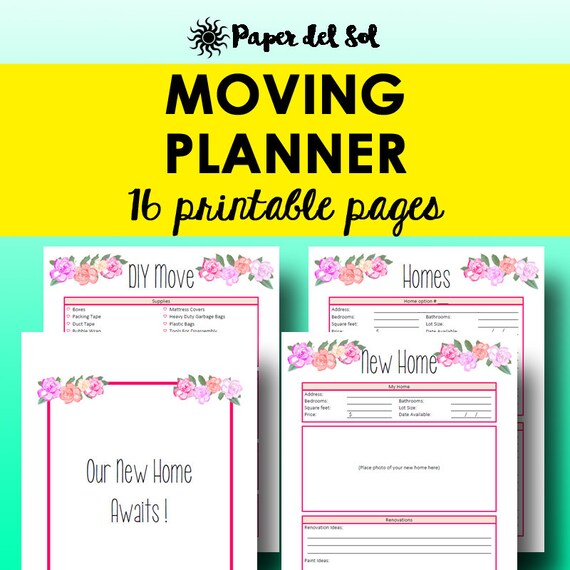 moving list printable