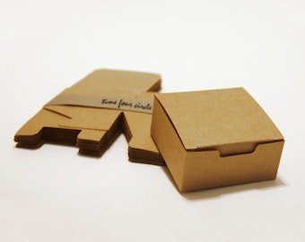 Set of 200, Kraft Gift Box, Favor, Gift, Party