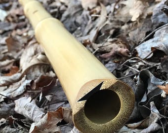 2.8 Shakuhachi Flute ~ key of G ~ Meditation model **Mindfulness Meditation Tool, Mind Yoga accessories, Peaceful, Zen Buddhist