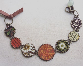 Tin Jewelry Bracelet "Ensemble" Tin for the Ten Year Tenth Wedding Anniversary