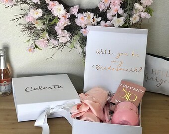 Bridesmaid Proposal Keepsake Box Sturdy Bridesmaid Proposal Box Wedding Party Gift Box Will You Be My Bridesmaid