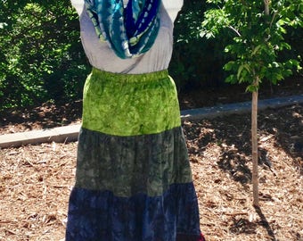 Batik Broomstick Skirt – Size S/M