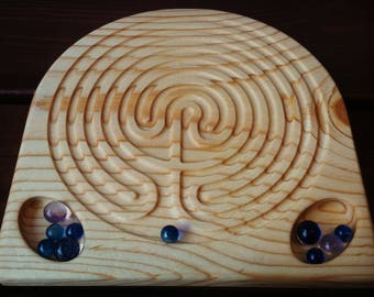 Wooden Finger Labyrinth