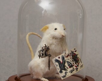 Taxidermy Tattoo Artist Mouse Tattooer Custom Made to Order