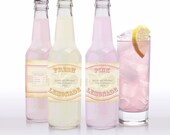 Items similar to vintage lemonade, pink lemonade and limeade labels - printable editable file ...