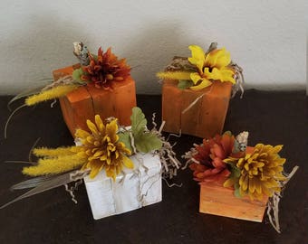 Fall Decor, pumpkin group