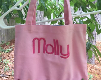 Personalized Kids Crayon Tote