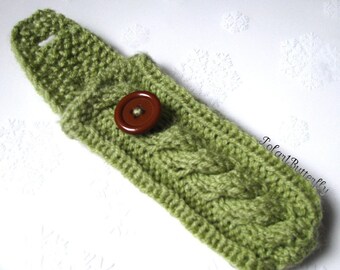 Pax Vaprozer/ Pax 2/ Pax 3 Case, Ploom Pax2 Pax3 Sleeve, Vape Case, Mobile Gadget Cozy iPhone iPod LG Nexus case Hand Knit in Green