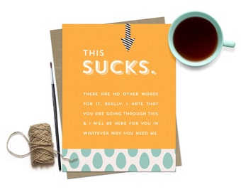 Get Well Soon Card / Thinking of You Encouragement Card / Cancer Survivor Card / Friend Card / Encouragement Greeting Card / Sympathy Hope