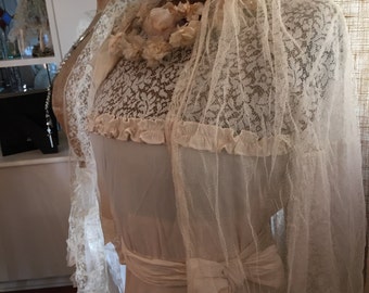 Antique 20's Wedding Dress
