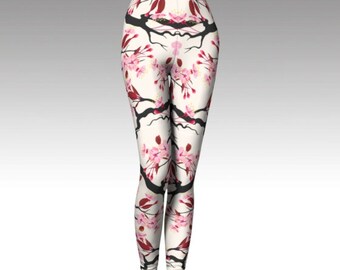 Sakura Cherry Blossom Leggings
