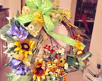 Beautiful Spring Wreath