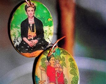 Earrings Frida in her Kingdom