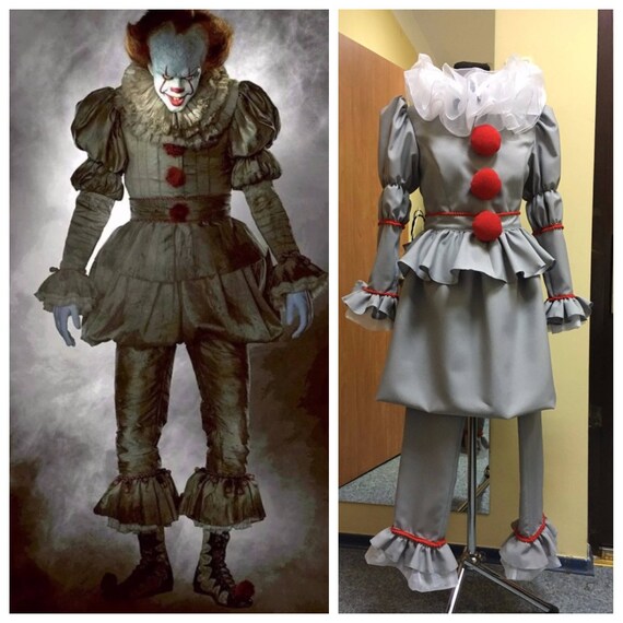 Pennywise Costume Dress Pennywise Clown Pennywise the Clown