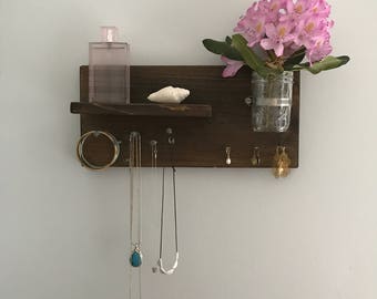 Jewelry organizer // Wall jewelry organization // Necklace holder