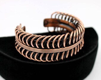 Renoir Copper Coil Bracelet, ca. 1950s, Copper Jewelry