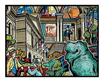 10 x 8 - Art Institute Print