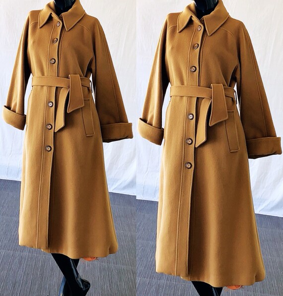 tailored maxi coat