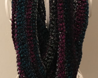 Crochet Infinity Scarf