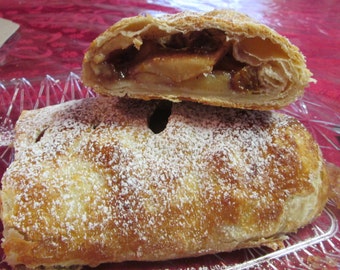 Apple Raisin or Apple Pear Raisin Strudel 20.00