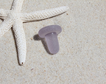 Sea Glass Stopper - Purple