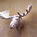 Make Your Own Moose Sculpture. | Papercraft Moose | Papercraft Sculpture | Papercraft Animals | Wild Animals | Bullwinkle | Moose | Alaska