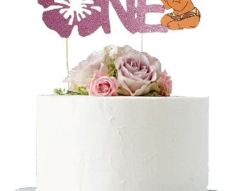 Moana inspired cake topper - moana centerpiece - Baby Moana Cake Topper, Custom Cake Topper