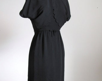 Vintage 1960's Little Black Dress