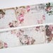 Design Washi tape Vintage rose postcard Letter Masking tape