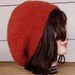 PDF Crochet Pattern for Wool Felted Tam Rasta Beret Hat
