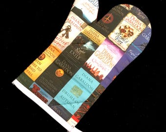 Diana Gabaldon Books-inspired Oven Mitt
