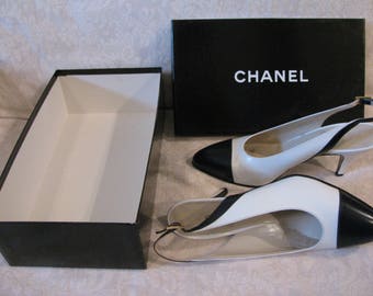 Chanel Slingback Heels