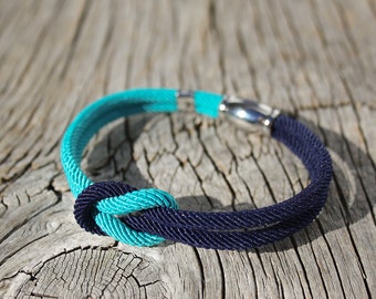 bracelet steel waterproof anchored anchor silver