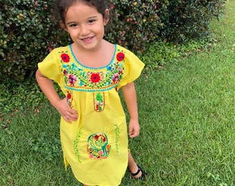4T little girls Mexican Dress