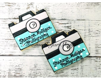 Camera Decorated Cookies - 1 Dozen
