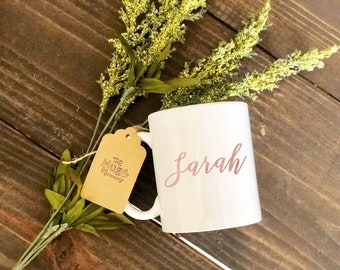 Personalized Name Mug, Personalized Coffee Cup, Custom Coffee Mug, Custom Mug, Coffee Cup, Coffee Mug, Custom Coffee Cup, Custom Coffee Mug