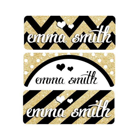 Name labels and stickers