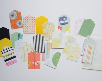 Shipping Hang Tag Label . 20 Shaped Paper Die Cuts . Hangtags Tags Scrapbooking Planner Supplies Listers Gotta List Mini Album Supplies