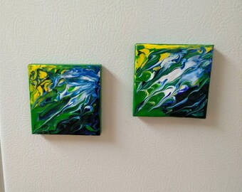 Mini Abstract Magnets