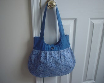Fashionable hobo boutique handbag
