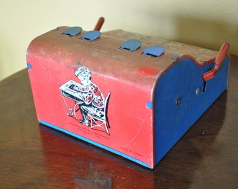 Vintage Toy, Metal Math Arithmetic Quiz, Wolverine, Great Collector Item, 1950's Toy Game Made By Wolverine