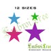 Star Embroidery Design - Star Machine Embroidery Download - Star Pes File