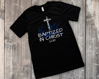 Baptism shirt | Etsy