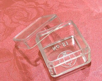 Tiny Clear Plastic Box - 12pcs Square Boxes