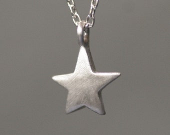 Star Necklace in Sterling Silver