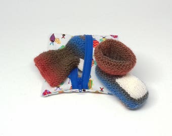 Baby wool newborn (0-3 months) with gift bag