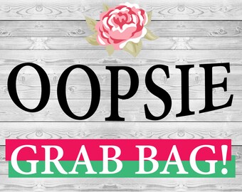 Oopsie Grab Bag Sticker for Erin Condren Lifeplanner!